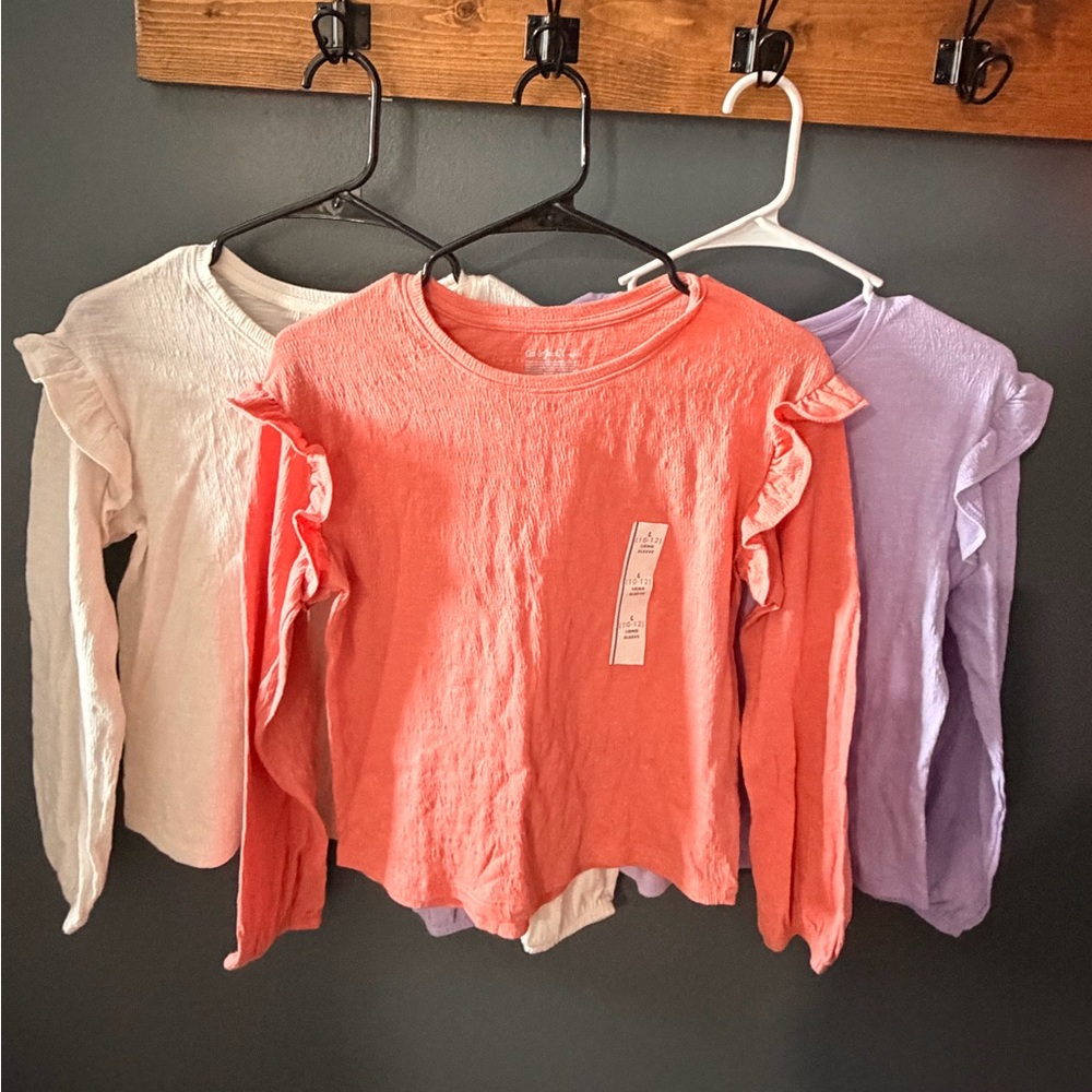 Cat & Jack Long Sleeve Girls Bundle NEW